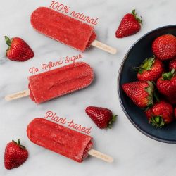 Order Natural Strawberry Ice Cream Pops