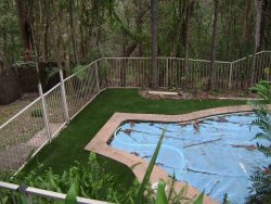 Artificial Grass for Pool Area