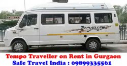 Tempo Traveller on Hire in Gurgaon