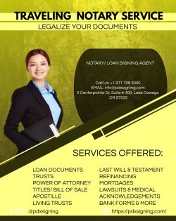 TRAVELING NOTARY SERVICE