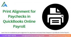 Troubleshoot Print Alignment for Paychecks in QuickBooks Online Payroll