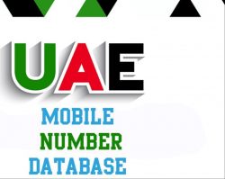 uae mobile number database