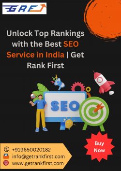 Unlock Top Rankings with the Best SEO Service in India | Get Rank First