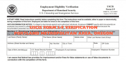 USCIS Form I-9 Verification Portland Metropolitan Area, Oregon