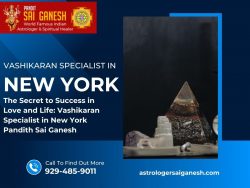 The Secret to Success in Love and Life: Vashikaran Specialist in New York Pandith Sai Ganesh
