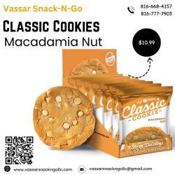 Buy Online Macadamia Nut Cookie At Best Price | Vassar Snack-N-Go