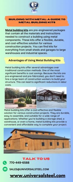 Versatile Metal Building Kits for Custom Structures | Universal Steel