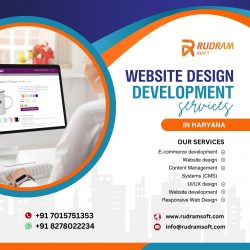 Website Design & Development Services in Haryana | Rudramsoft