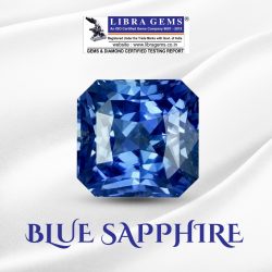 The Blue Sapphire Ring by Libra Gemstones