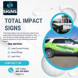 Truck Signs and Lettering by Total Impact Signs