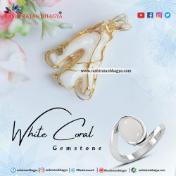 Buy White Coral Gemstone from Rashi Ratan Bhagya