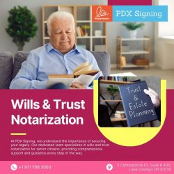 Wills and Trust Notarization