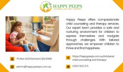 Guiding Little Hearts: Happy Peeps Child Counselling Brisbane