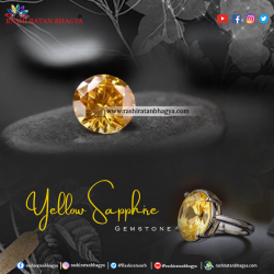 Buy Natural Yellow Sapphire Stone from Rashi Ratan Bhagya