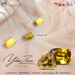 Buy Original Yellow Zircon Stone Online in India