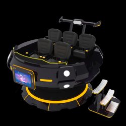 5 Seats 9D VR Roller Coaster UFO