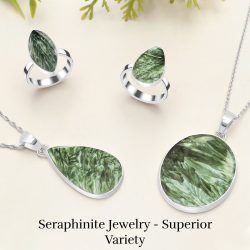 Wholesale Seraphinite Jewelry: Exceptional Quality and Variety