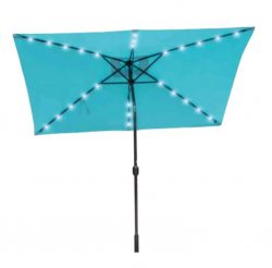 LED square center column umbrella