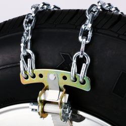 Boost Your Heavy Equipment’s Traction with Tire Chains!