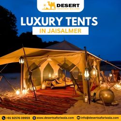 Luxury tents in Jaisalmer