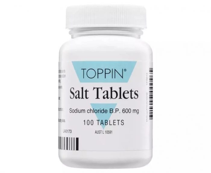 Toppin Salt 600mg 100 Tablets