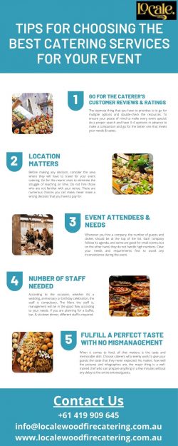 Tips for Choosing the Best Catering Services For Your Event