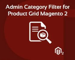 Admin Product Grid Category Filter Magento 2 Extension