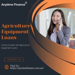 Agriculture Equipment Loans – Anytime Finance