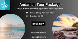 Andaman Tour Packages: 7 Days Adventure Including Neil and Baratang Islands