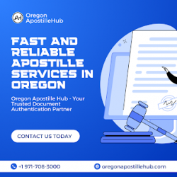Apostille services in Oregon