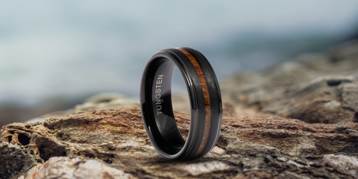 tungsten-carbide-rings/products/gama-rose-gold-tungsten-wedding-band-for-men-or-women-7-stones