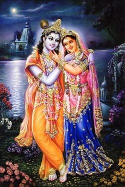 Romantic Love Radha Krishna Images