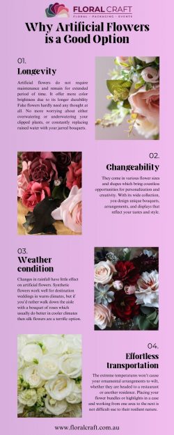 Why Artificial Flowers is a Good Option
