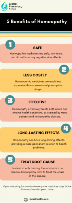 5 Benefits of Homeopathy