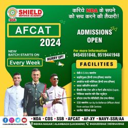 Best AFCAT Coaching In Lucknow- Shield defence Academy
