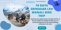 10 Days Srinagar Leh Manali Bike Trip