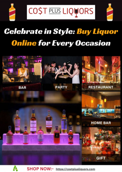 Buy Liquor Online: Enjoy Fast Delivery to Your Doorstep