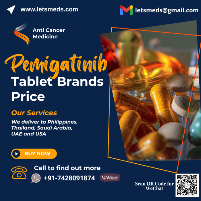 Pemigatinib 4.5mg Tablet Brands Online Price Philippines Thailand Saudi Arabia USA