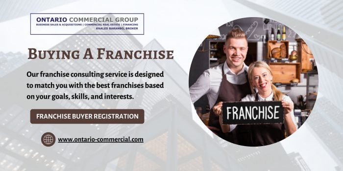 Buying A Franchise in Canada | Ontario Commercial Group
