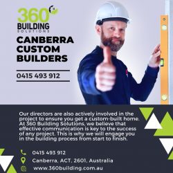 Canberra Custom Builders