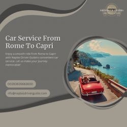 Your reliable Car Service From Rome To Capri
