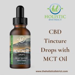 CBD Tincture Drops with MCT Oil