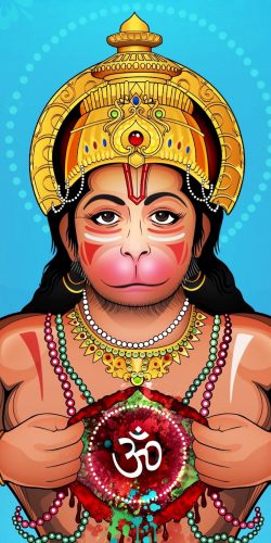 iPhone Hanuman wallpaper