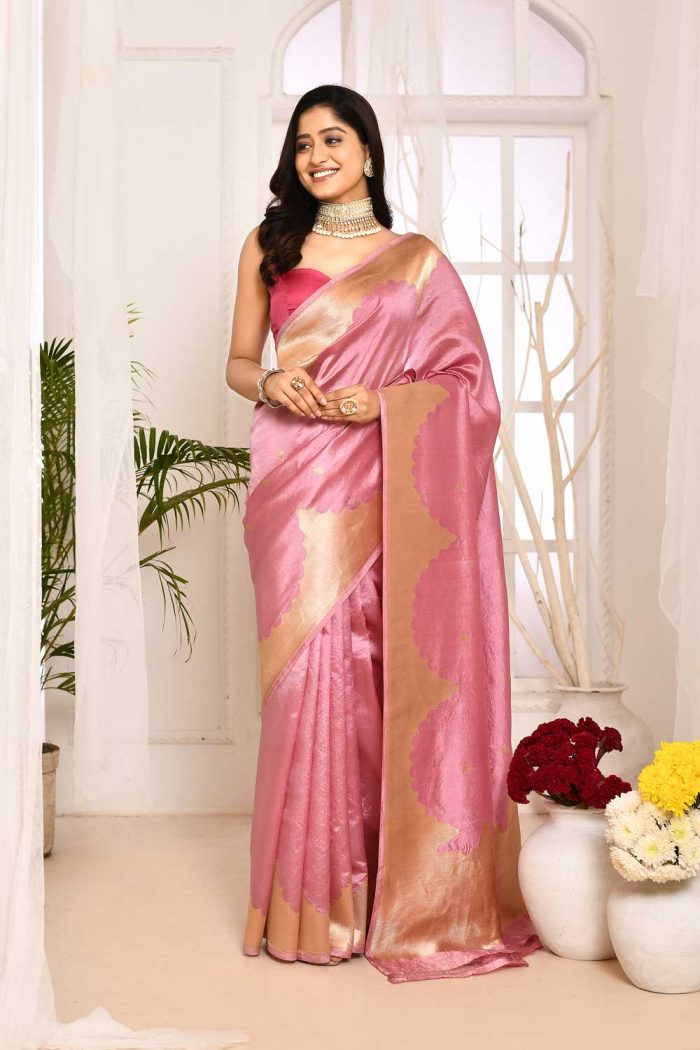 Shop Luxurious and Best Banarasi Handloom Sarees at Best Prices | Rasm By Muskaan