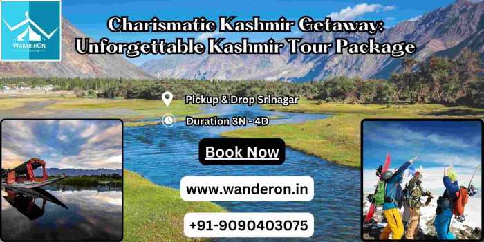 Charismatic Kashmir Getaway: Unforgettable Kashmir Tour Package
