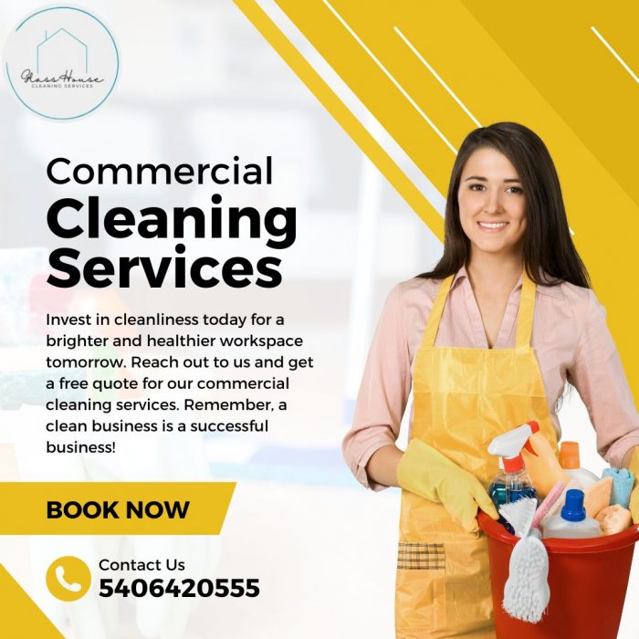 Transform Your Workspace with Glass House Cleaning’s Commercial Cleaning Services
