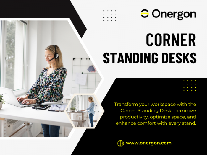 Maximizing Space with a Corner Standing Desk