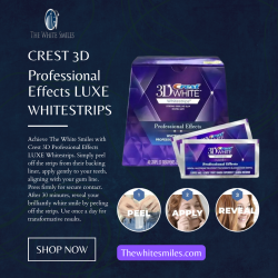 Crest 3D Professional Effects LUXE Whitestrips