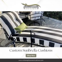 Use Sunbrella Replacement Cushions to Redesign Your Outdoor Area