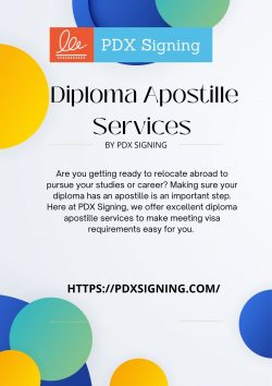 Diploma Apostille Services